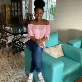 Maniela Saintil, 22 years old, Jacmel, Haiti