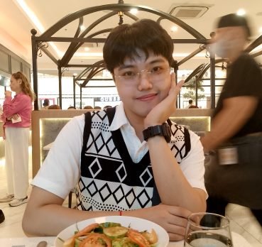Jeremy Calarion, 24 years old, Pasig City, Philippines